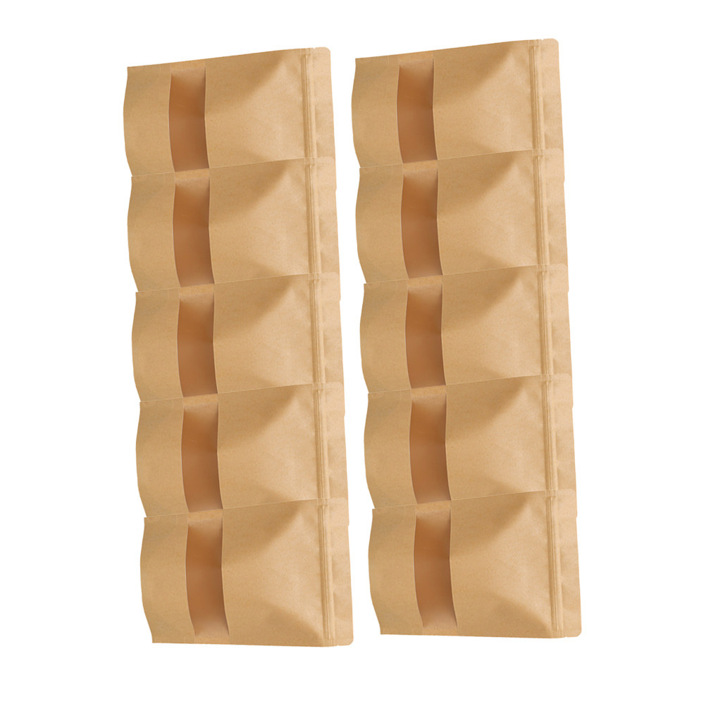 Food Storage Zipper Bags - 50 unidades de sacos selados com