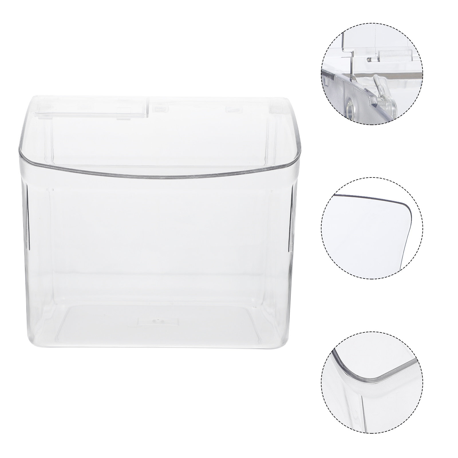 Food Storage For Restaurant - 1 unidade de caixa transparente para