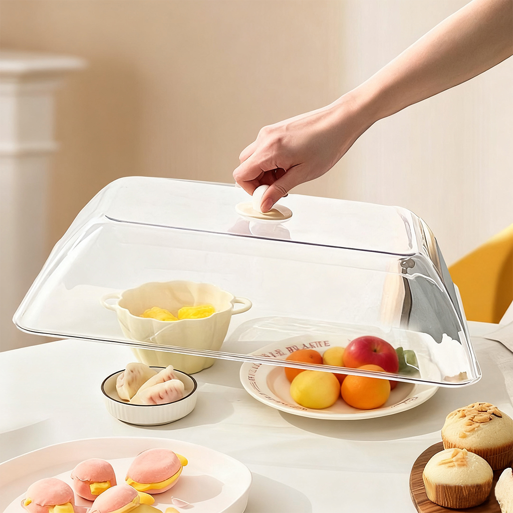 Food Storage Net - Capa de isolamento de plástico transparente
