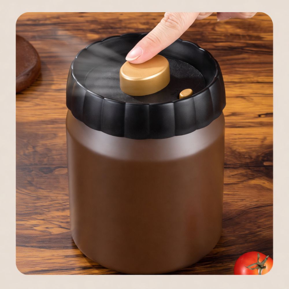 Food Storage Vacuum - Recipiente Hermético para Armazenamento de Grãos