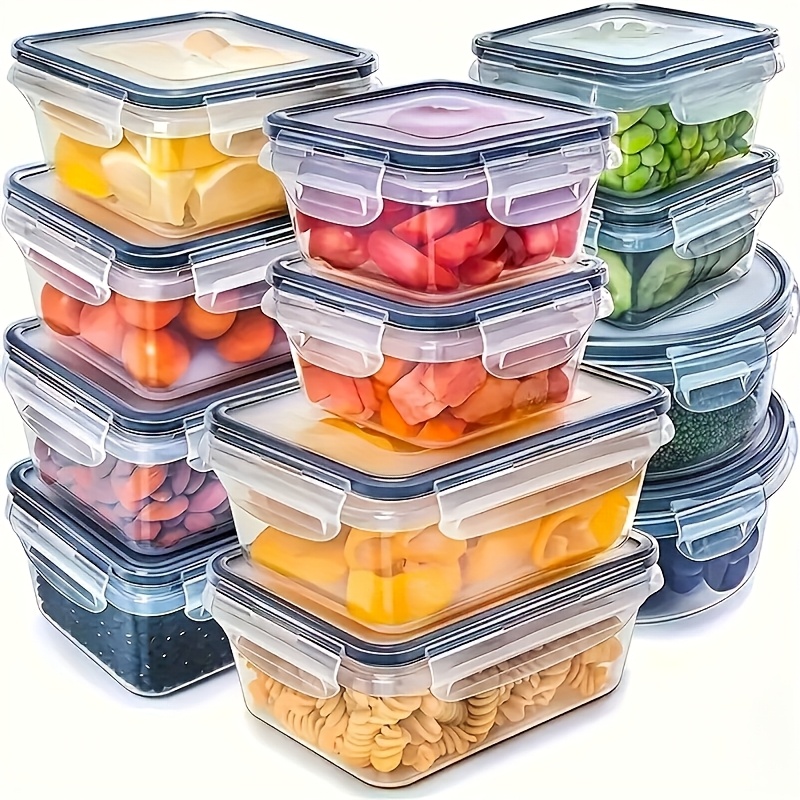 Food Storage Equipment - Conjunto de 8 Peças Inclui 4
