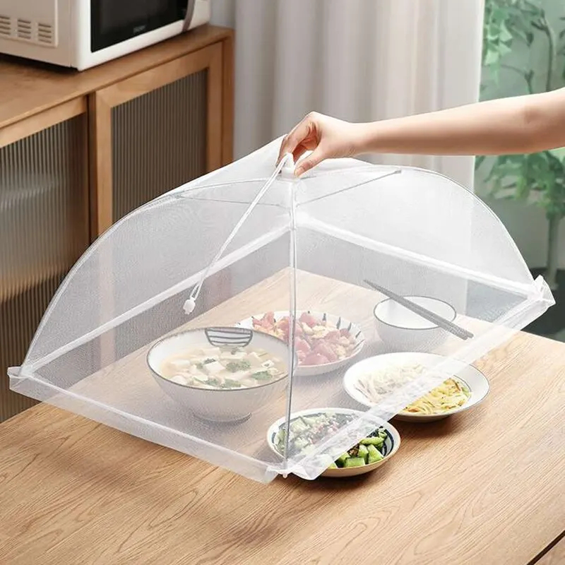 Food Storage Net - Tampa de Malha Dobrável Lavável para