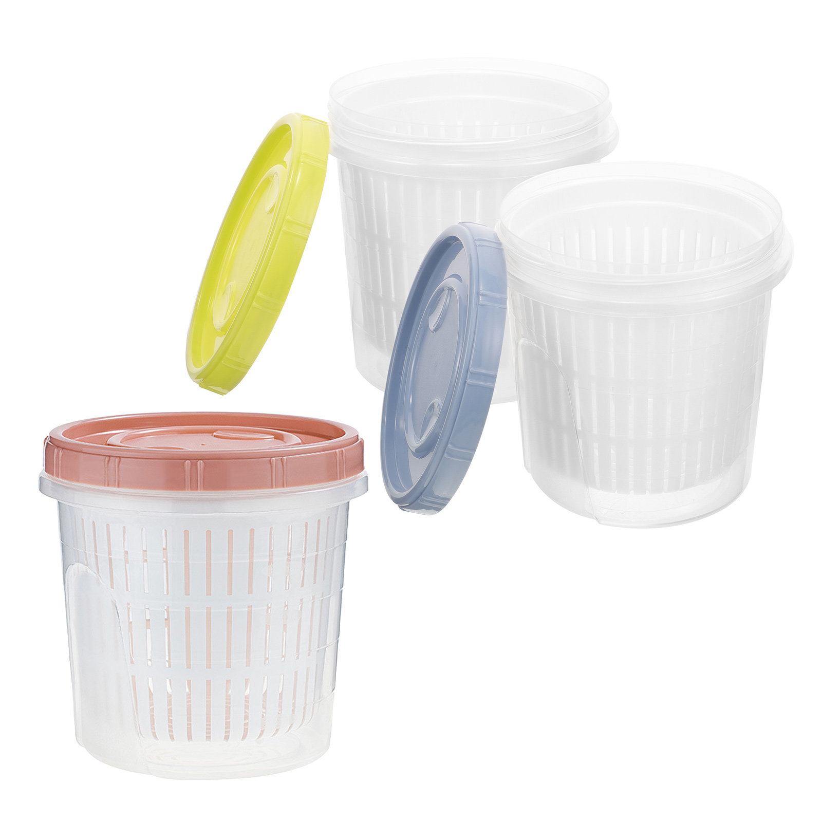 Food Storage Kitchen - 3 recipientes para conservar picles, com
