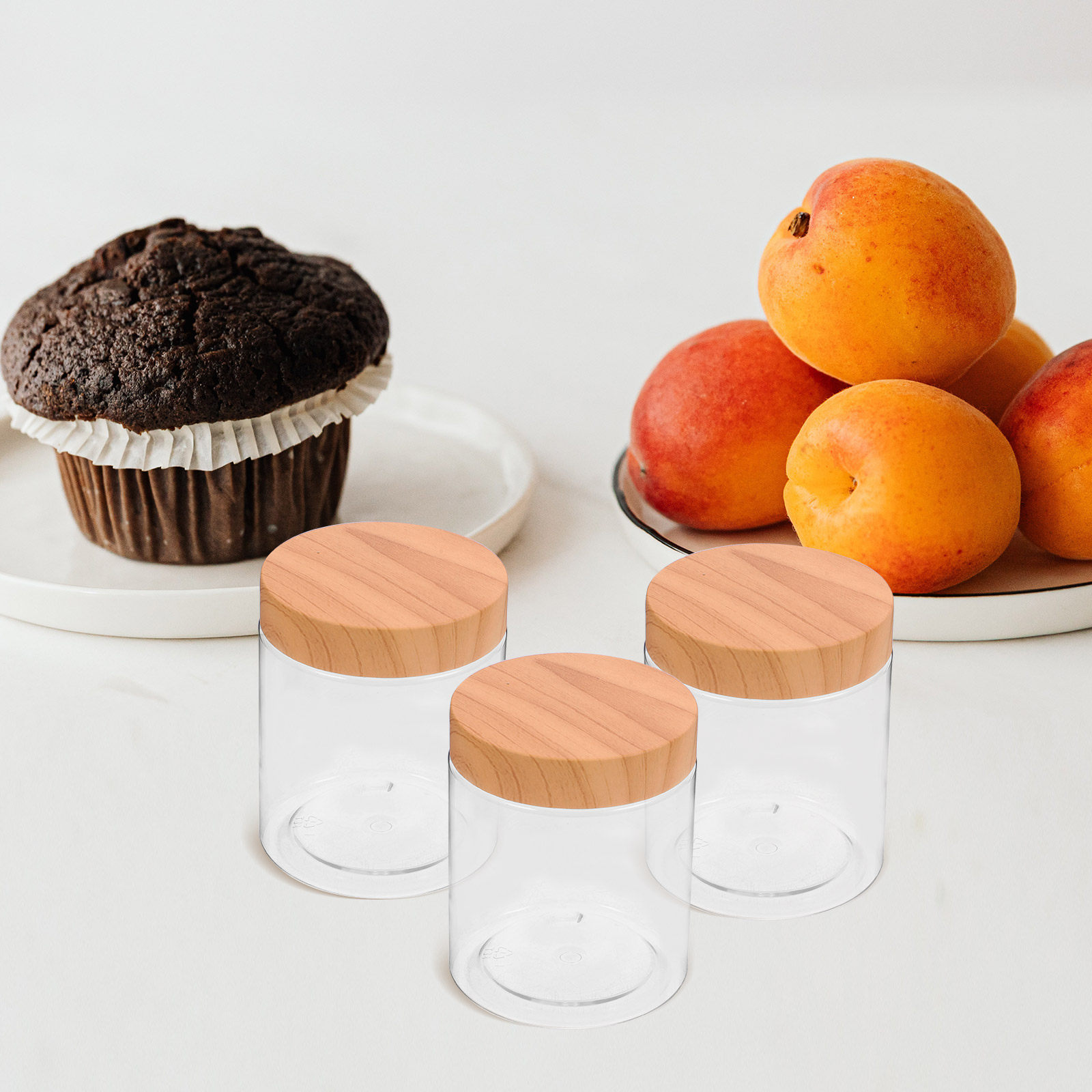 Food Storage Kitchen - 6 recipientes de armazenamento para cozinha,
