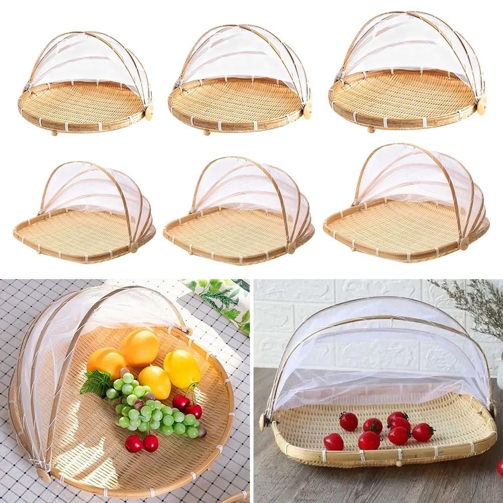 Food Storage Net - Cesto de Alimentos com Rede Anti-Mosquito,