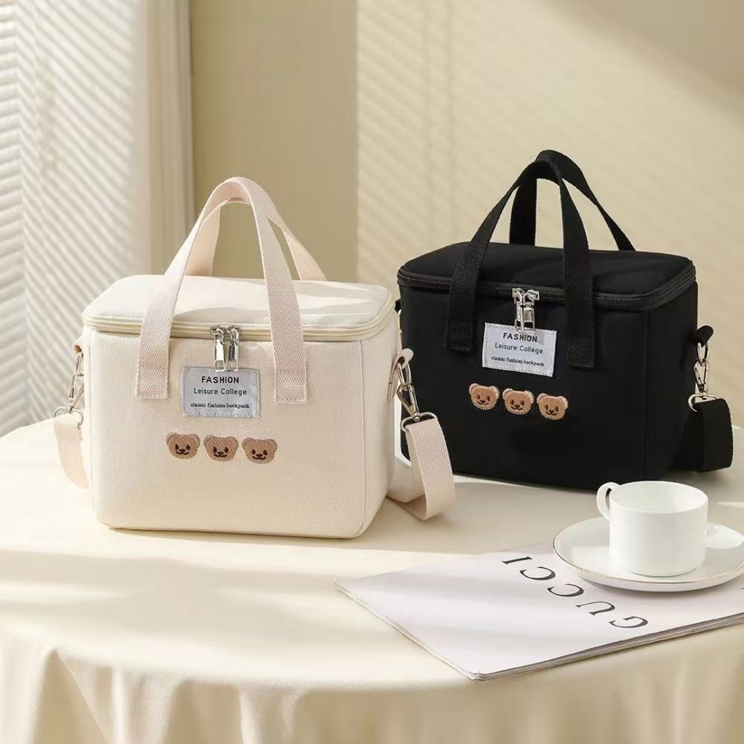 Food Storage Moms - Nova bolsa de ombro de lona,