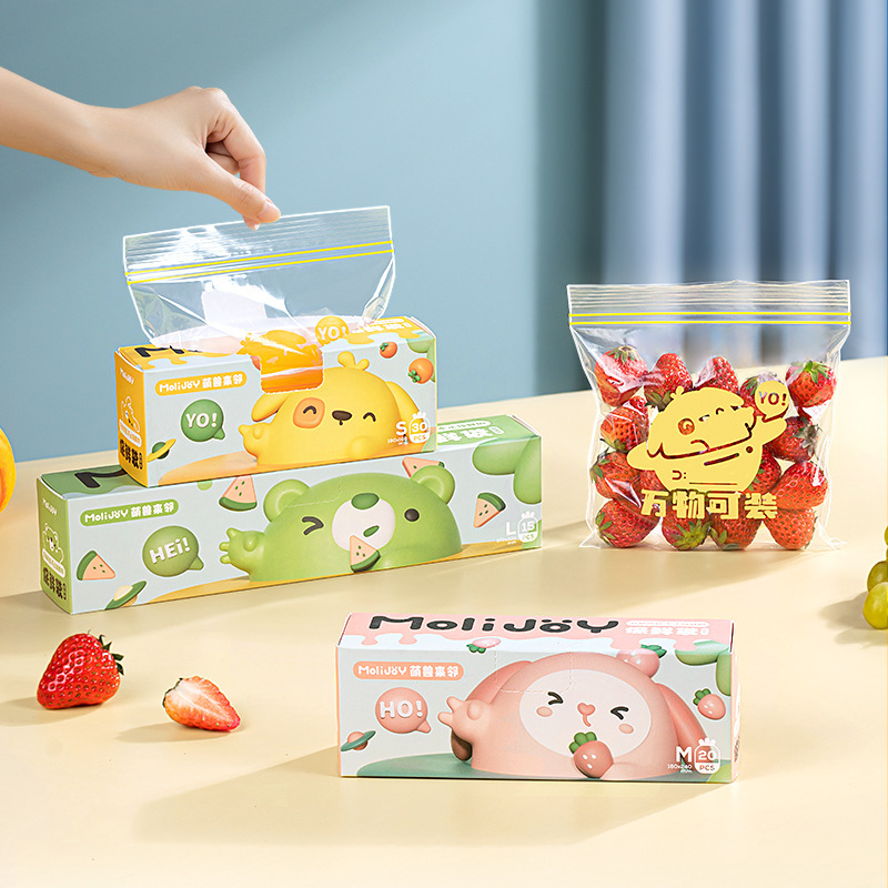 Saco Reutilizável com Zíper, T - Food Storage Zipper Bags avaliação e preço