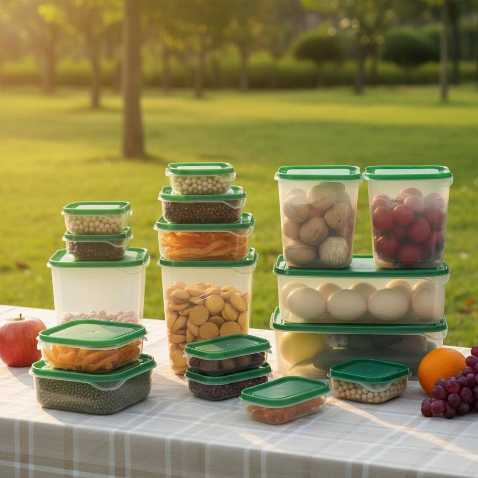Conjunto de 17 Caixas de Armaz - Food Storage Containers Plastic Box avaliação e preço