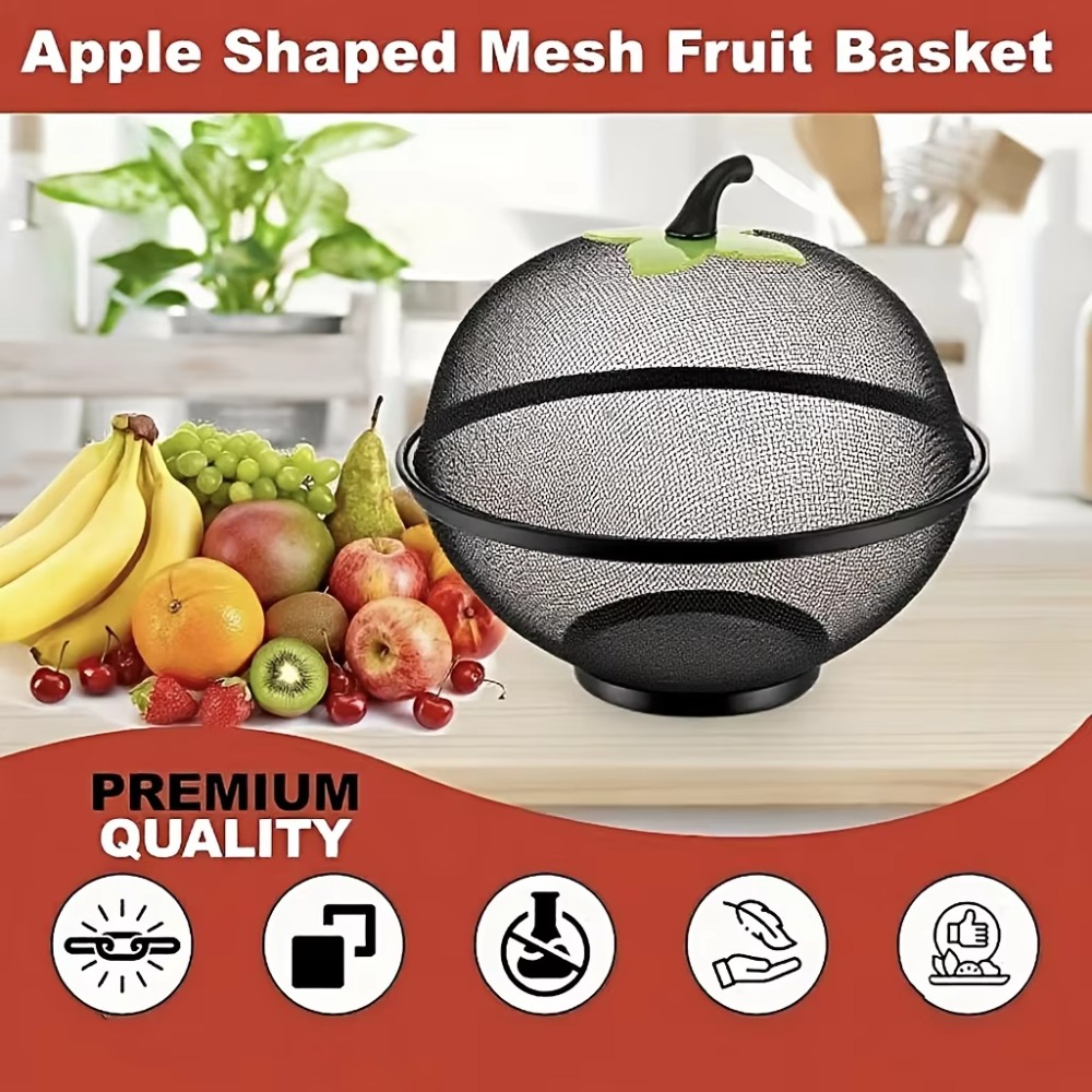 Cesto de frutas de metal com t - Food Storage Net avaliação e preço