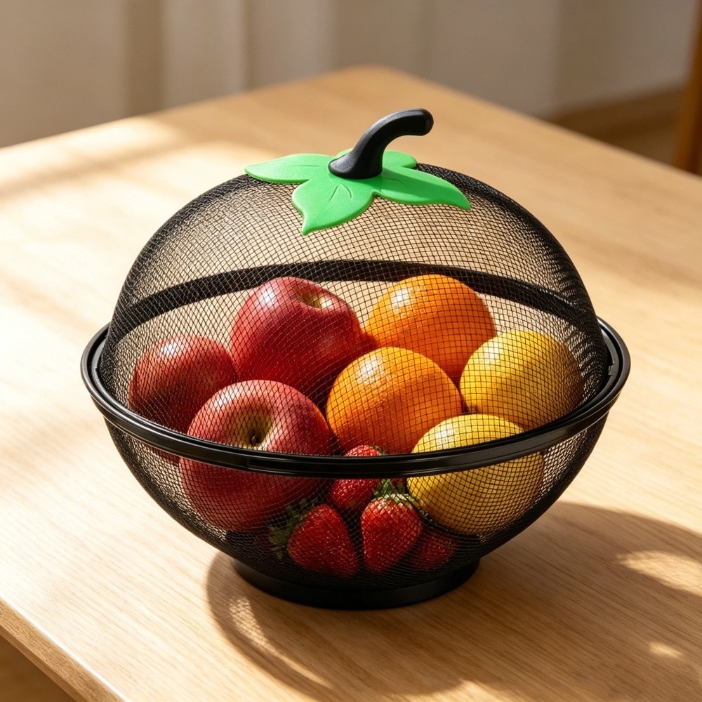 Cesto de frutas de metal com t - Food Storage Net avaliação e preço