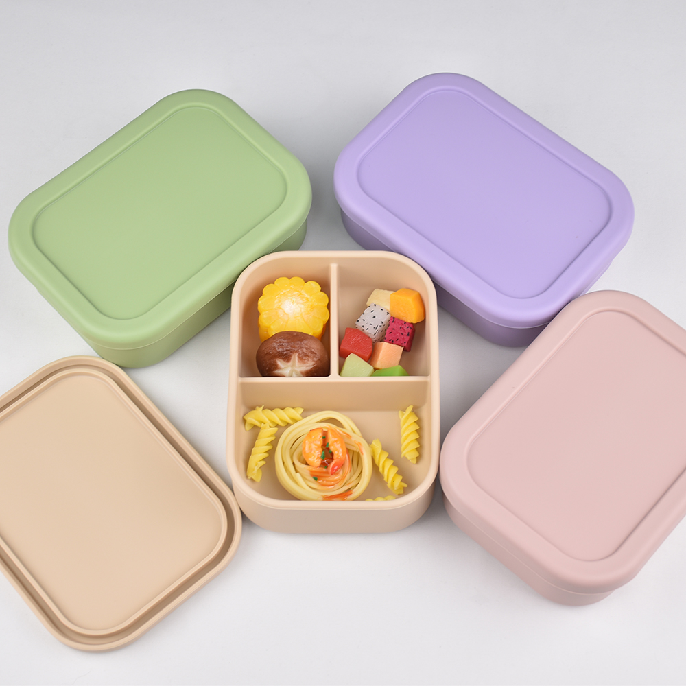 Lancheira bento de silicone de - Food Storage 30 Years avaliação e preço