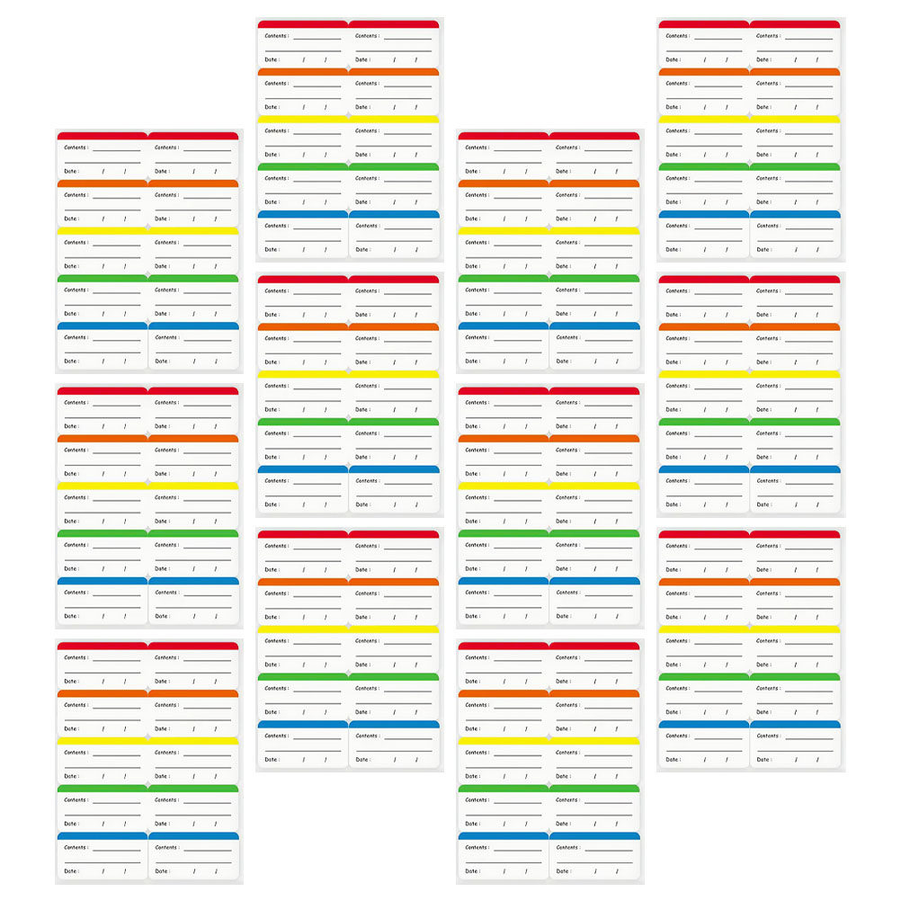 300 etiquetas para armazenamen - Food Storage For Restaurant avaliação e preço