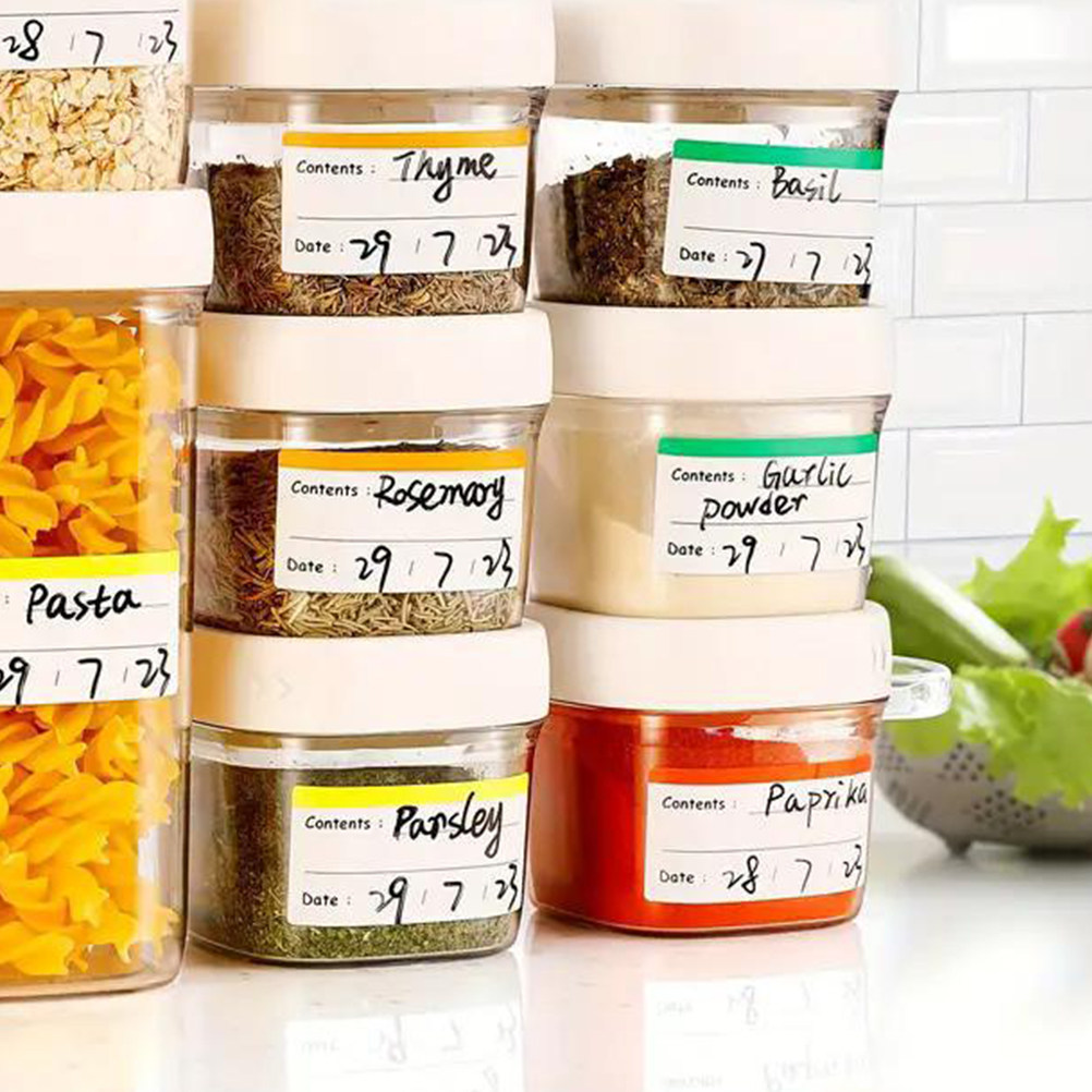 300 etiquetas para armazenamen - Food Storage For Restaurant avaliação e preço