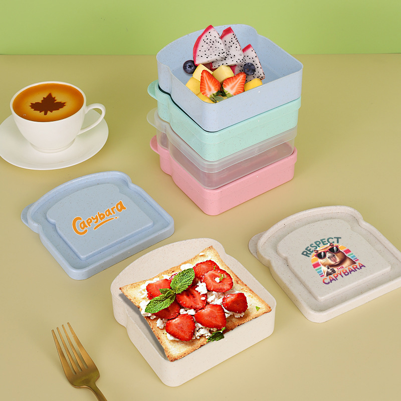 Capivara sanduíche caixa de ar - Food Storage Containers Plastic Box avaliação e preço