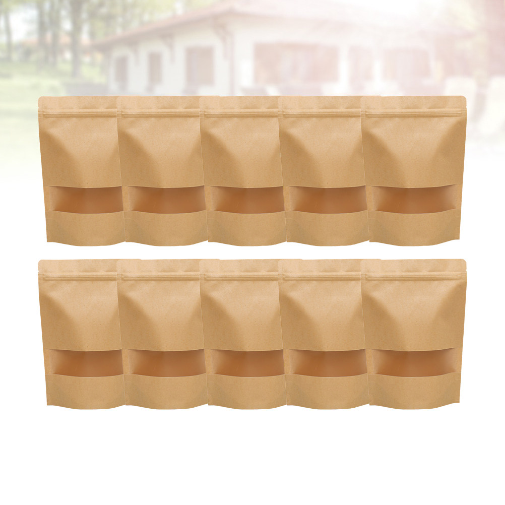 50 unidades de sacos selados c - Food Storage Zipper Bags avaliação e preço
