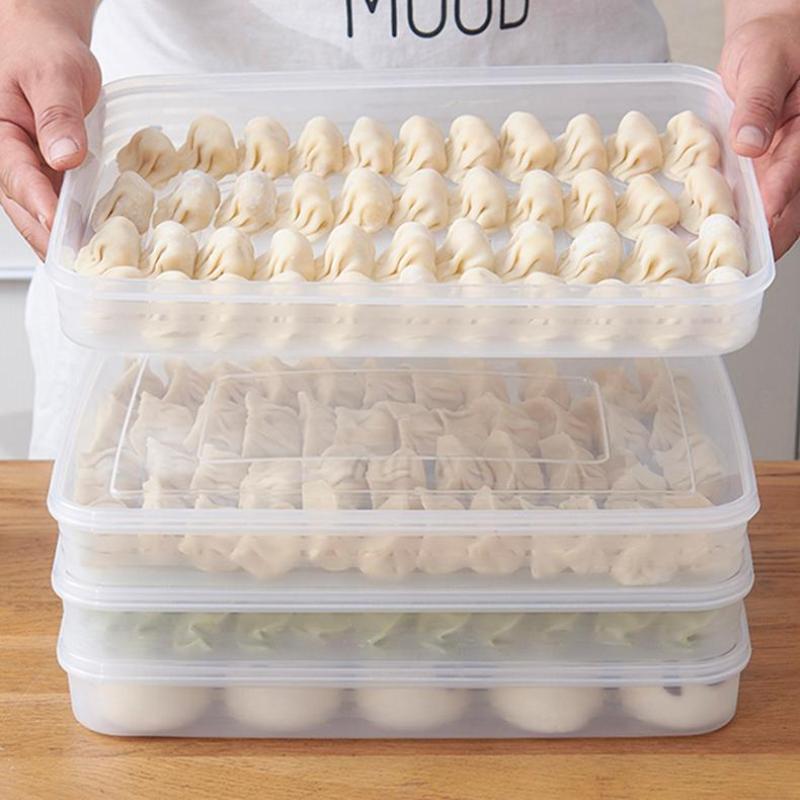 Caixa Organizadora Transparent - Food Storage Containers Plastic Box avaliação e preço