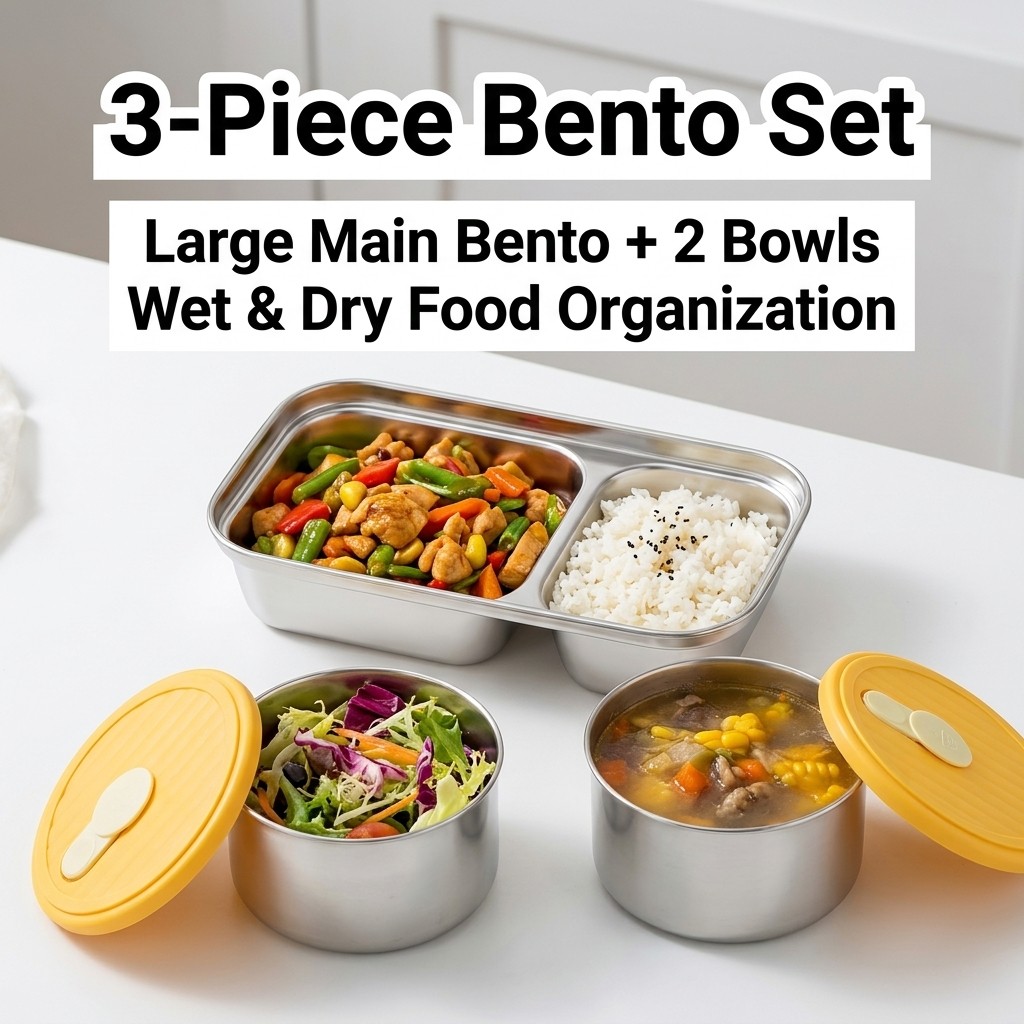 Conjunto de Caixas de Almoço e - Storage Food Prep avaliação e preço