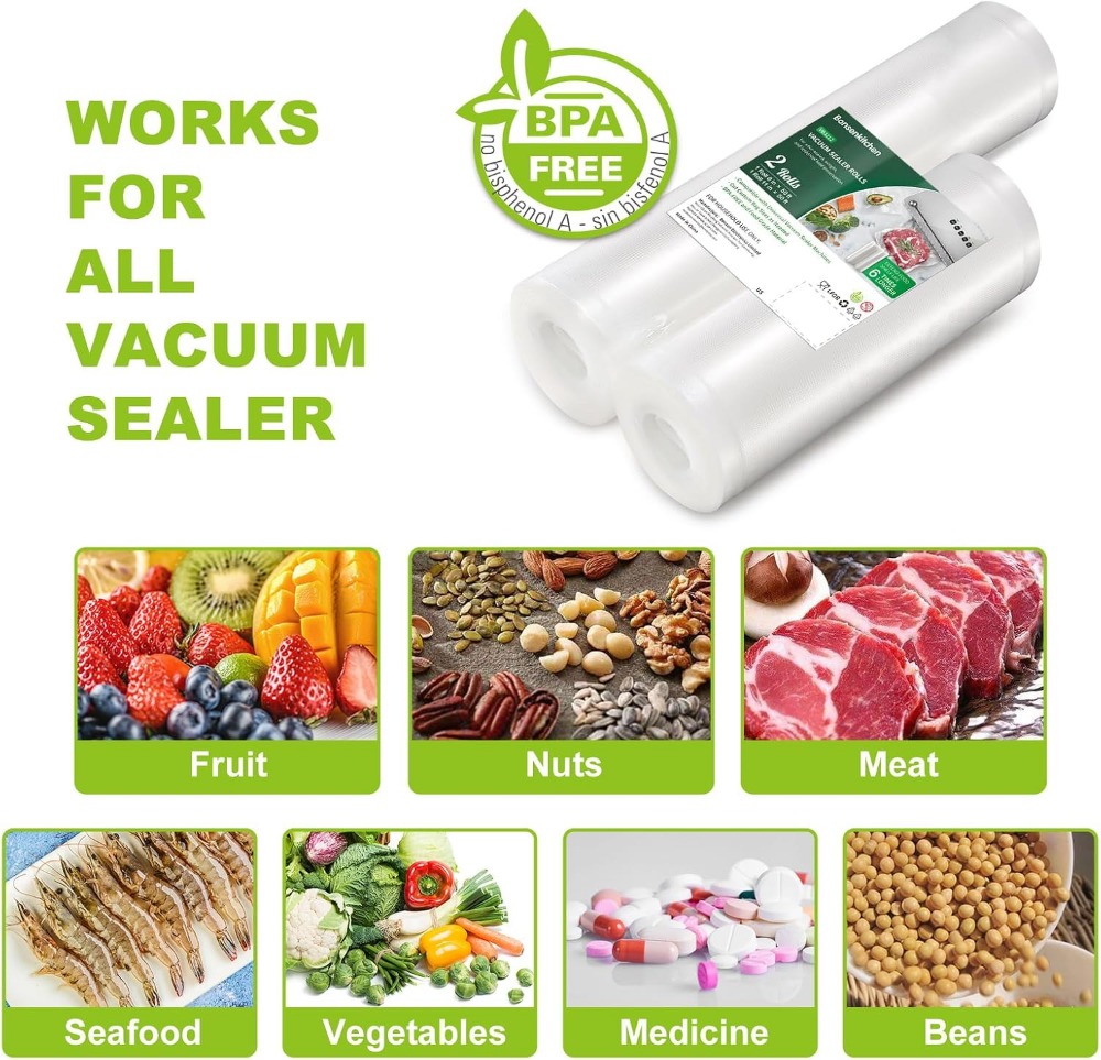 Rolos de Selagem a Vácuo para  - Food Storage Vacuum avaliação e preço