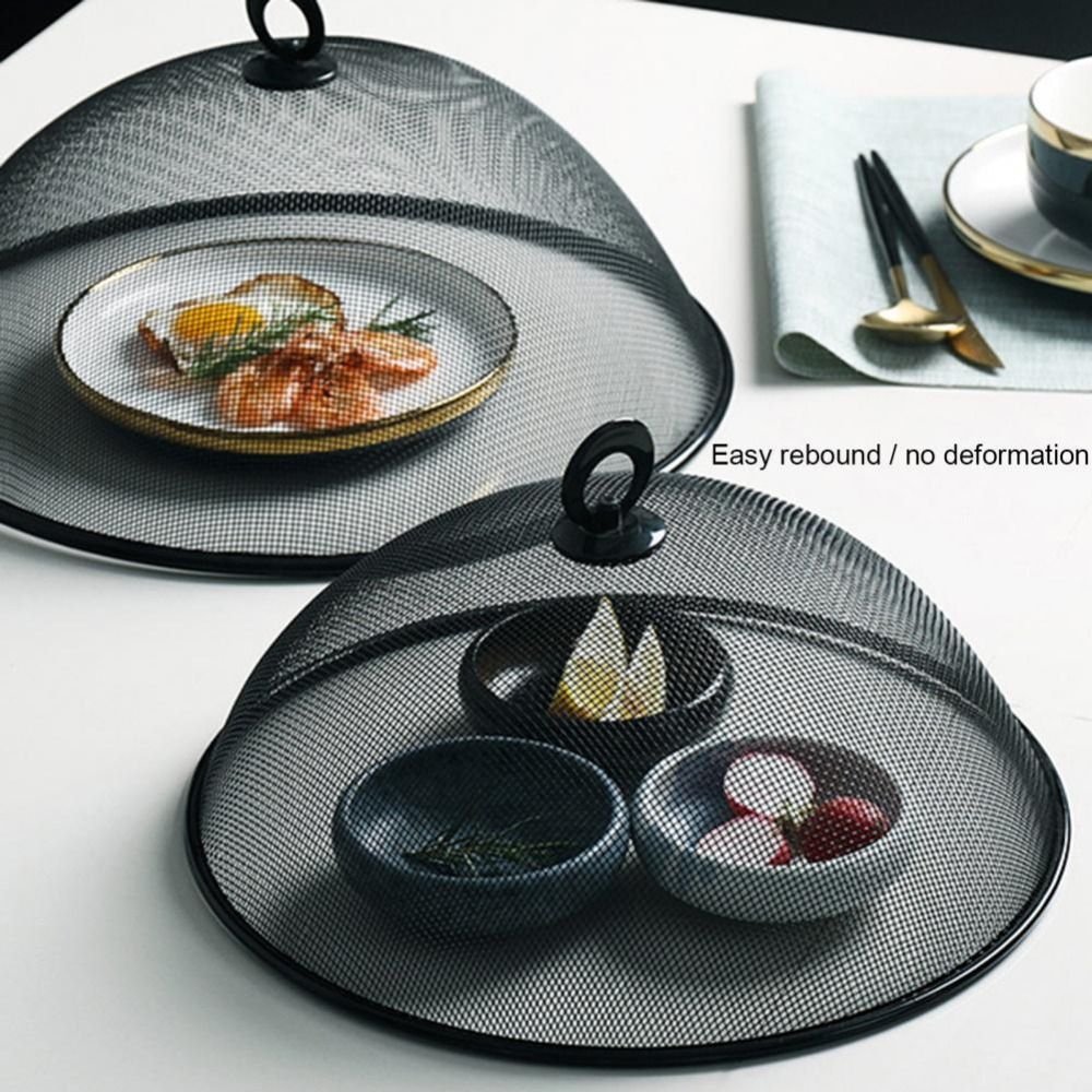 Anti-Flying Mesh Dish Cover, F - Food Storage Net avaliação e preço