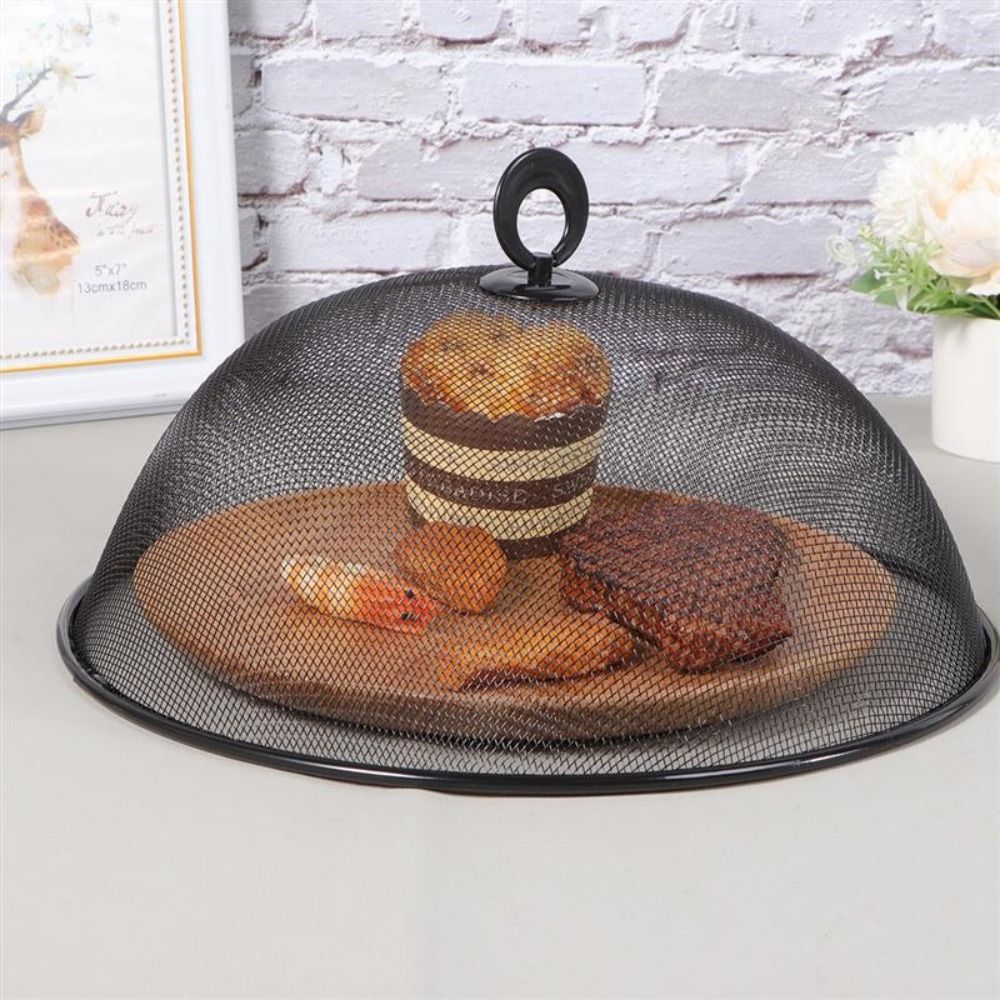 Anti-Flying Mesh Dish Cover, F - Food Storage Net avaliação e preço