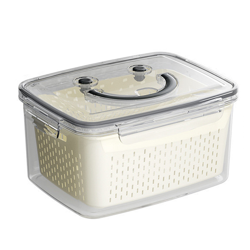 Conjunto de 2 recipientes herm - Storage Food Prep avaliação e preço