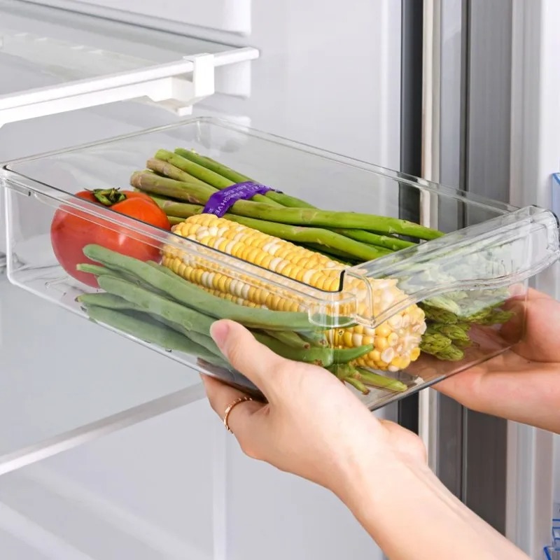 Organizador de Frutas Transpar - Food Storage Containers Plastic Box avaliação e preço