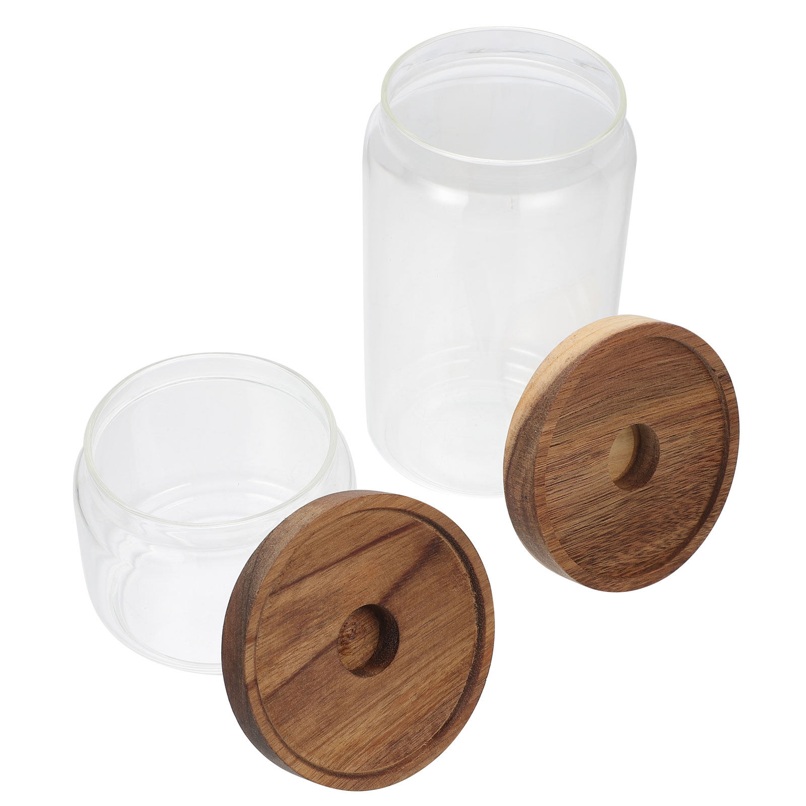 Conjunto de 2 potes de vidro h - Food Storage Kitchen avaliação e preço