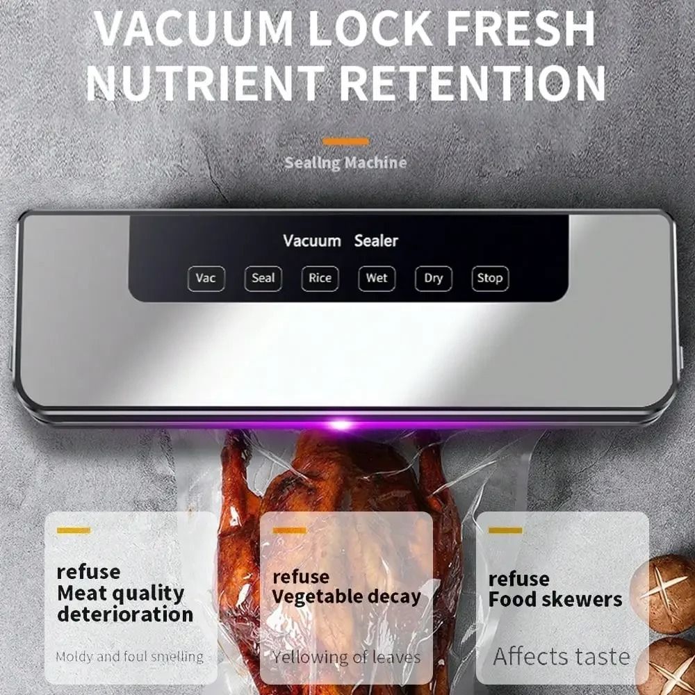 Seladora a Vácuo Elétrica com  - Food Storage Vacuum avaliação e preço