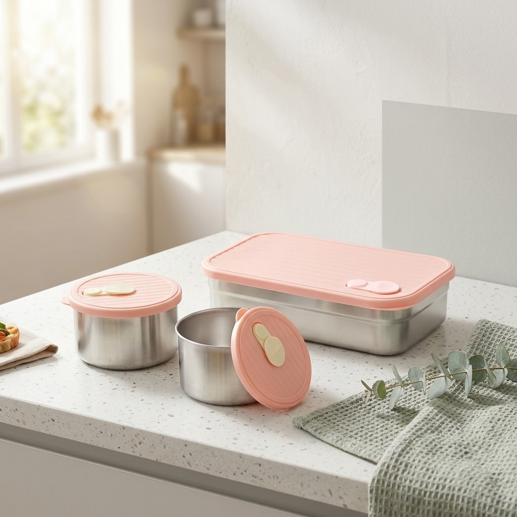 Conjunto de Caixas de Almoço B - Food Storage 30 Years avaliação e preço