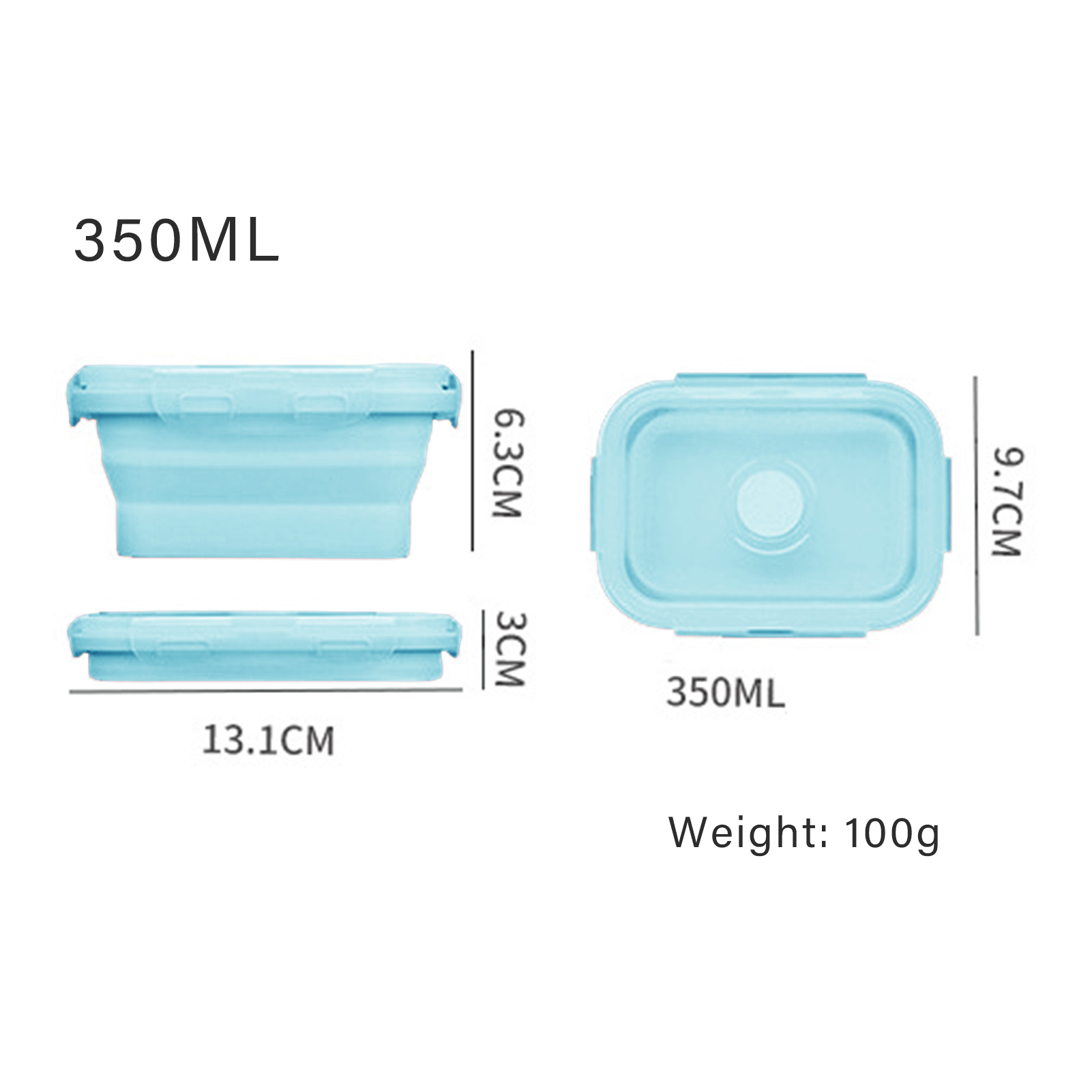 Marmita de Silicone de Grau Al - Food Storage Containers Plastic Box avaliação e preço