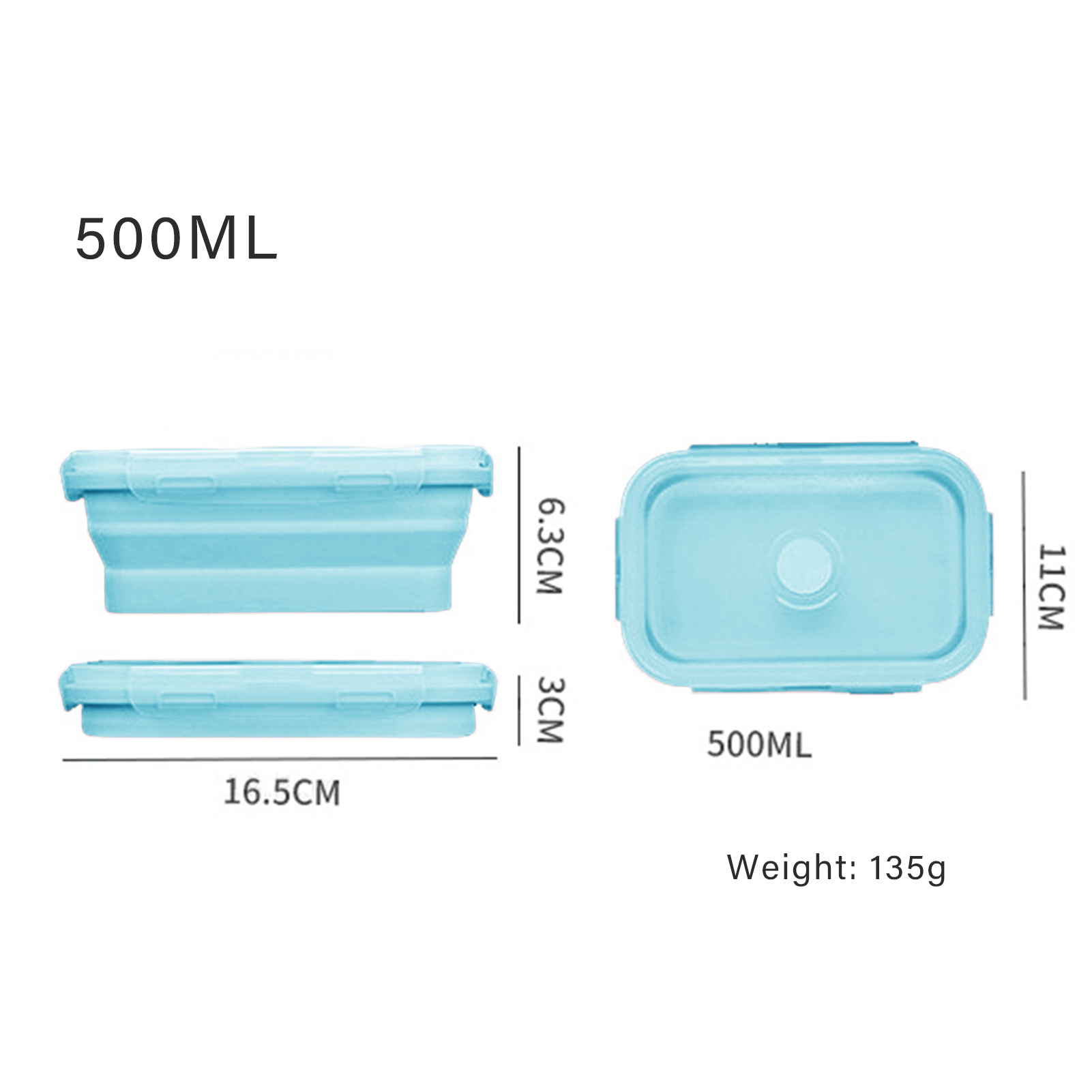 Marmita de Silicone de Grau Al - Food Storage Containers Plastic Box avaliação e preço
