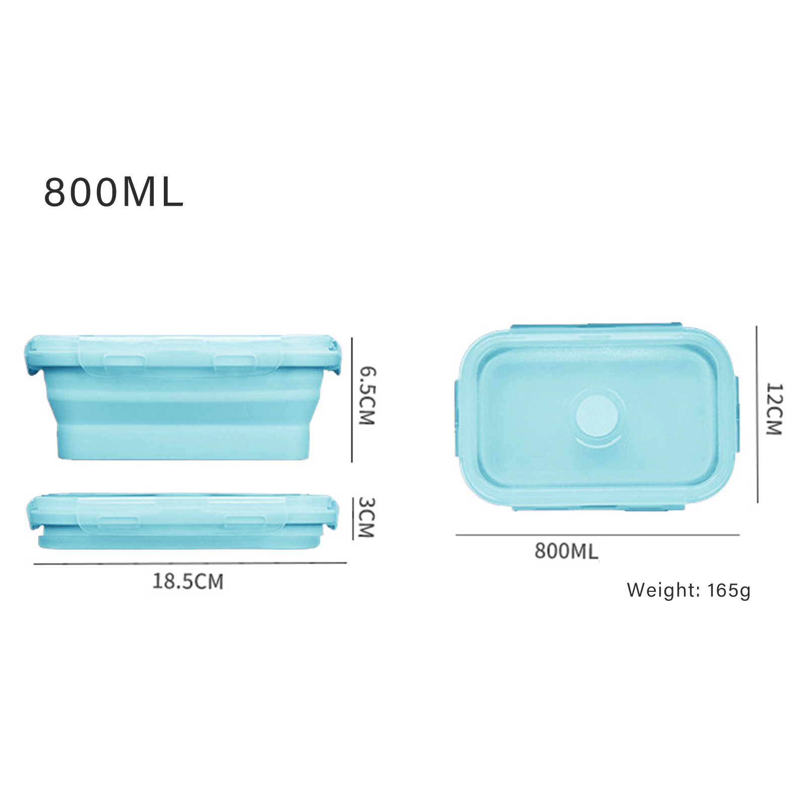 Marmita de Silicone de Grau Al - Food Storage Containers Plastic Box avaliação e preço