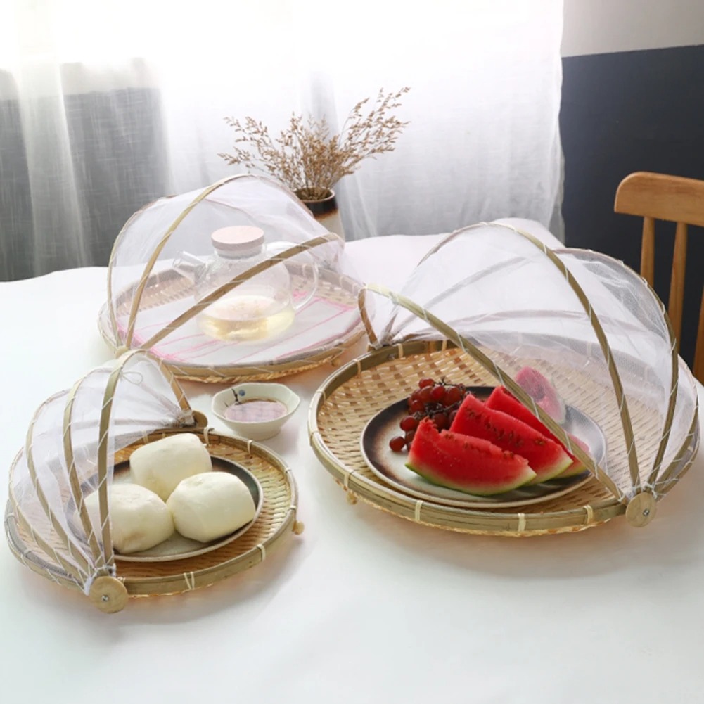 Cesta de tecido de bambu anti- - Food Storage Net avaliação e preço