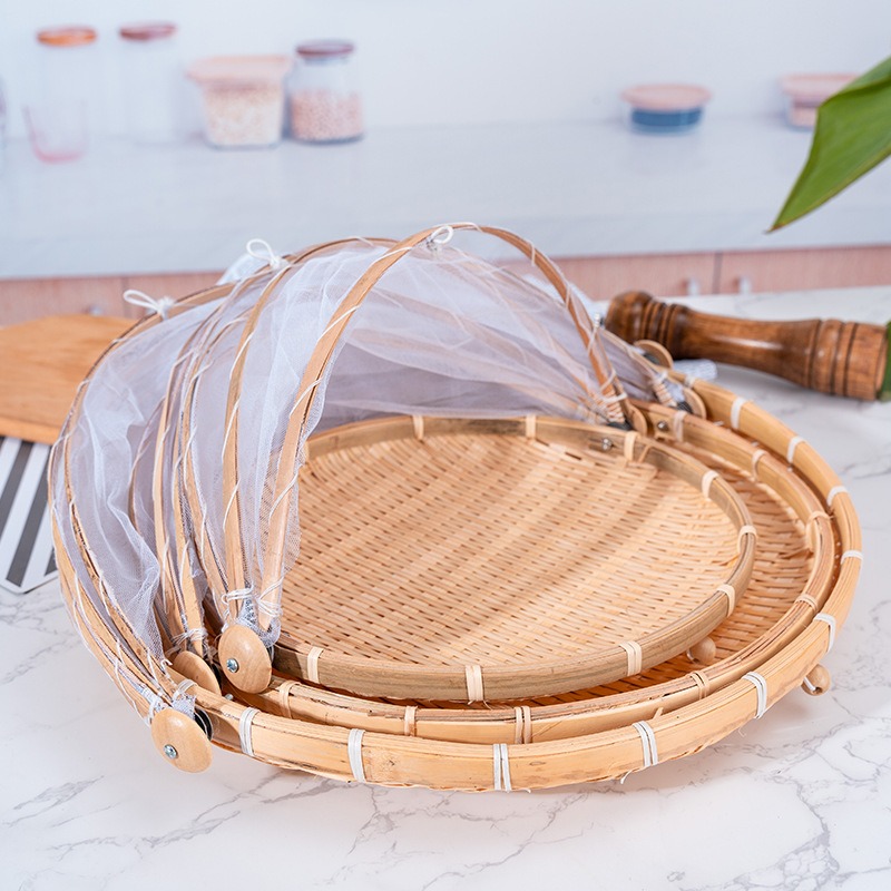 Cesta de tecido de bambu anti- - Food Storage Net avaliação e preço