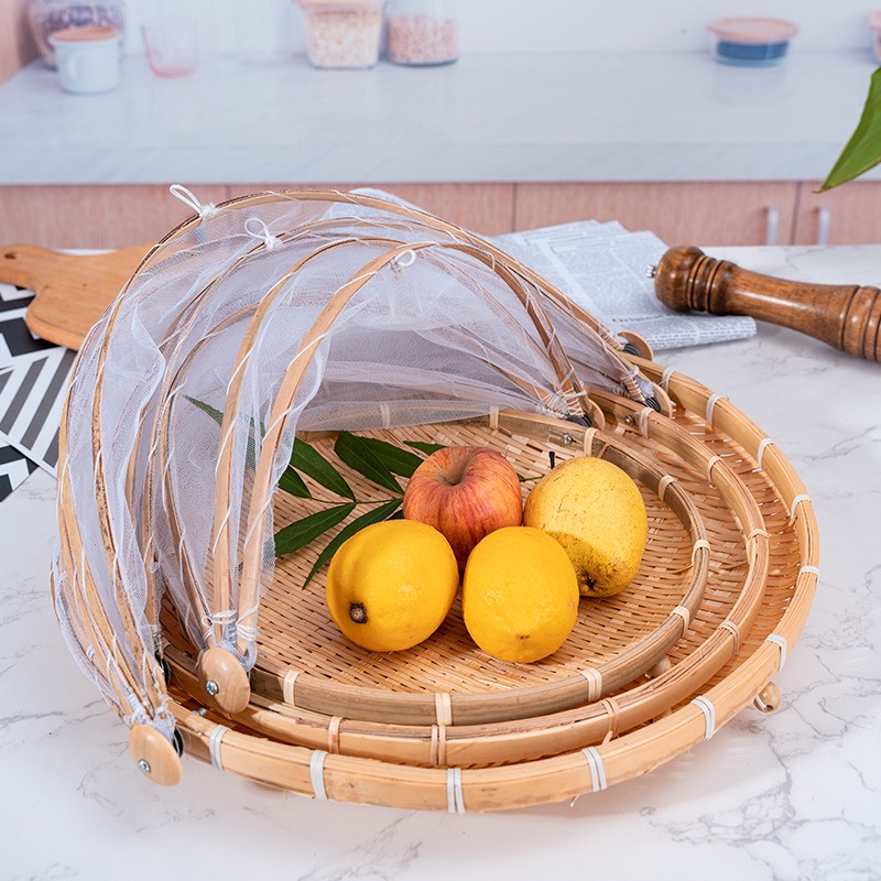 Cesta de tecido de bambu anti- - Food Storage Net avaliação e preço