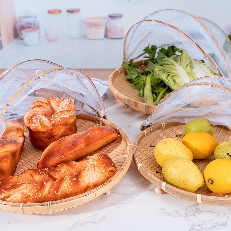 Cesta de tecido de bambu anti- - Food Storage Net avaliação e preço