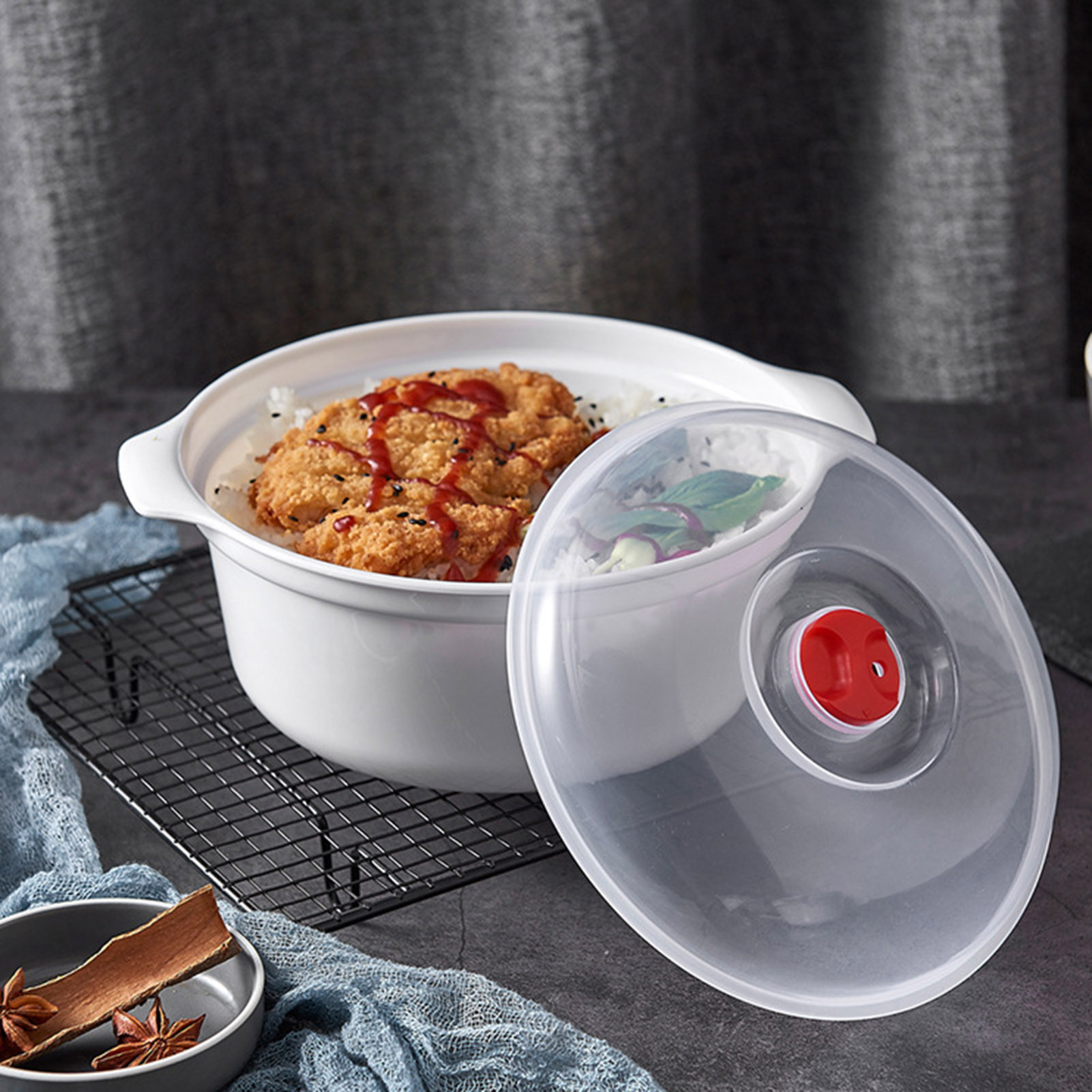 Marmita profissional, recipien - Food Storage Containers Plastic Box avaliação e preço