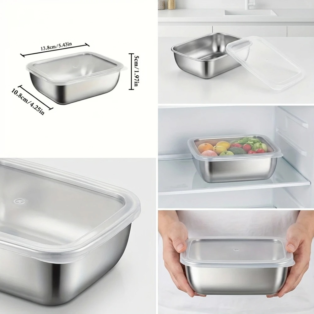 Conjunto de 6 Recipientes de A - Food Storage Equipment avaliação e preço