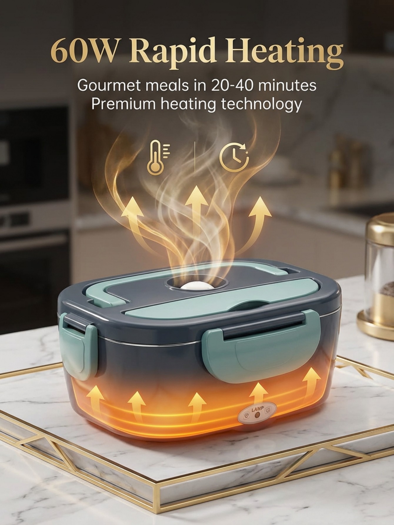 Marmita Elétrica Aquecida 60W  - Food Storage Warmer avaliação e preço