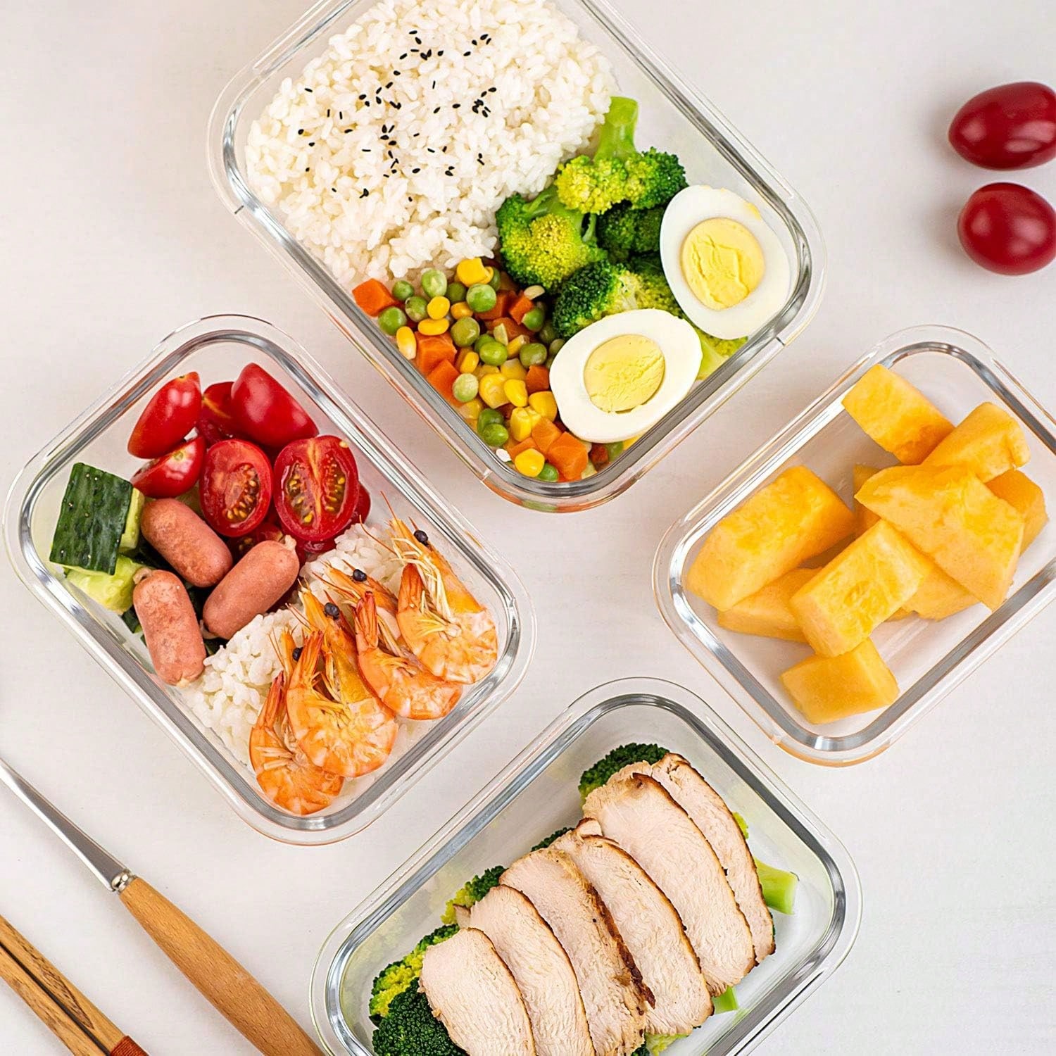 Conjunto de 10 Recipientes de  - Food Storage Equipment avaliação e preço