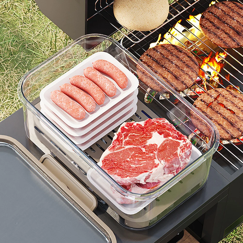 Recipiente portátil de armazen - Food Storage Containers Plastic Box avaliação e preço