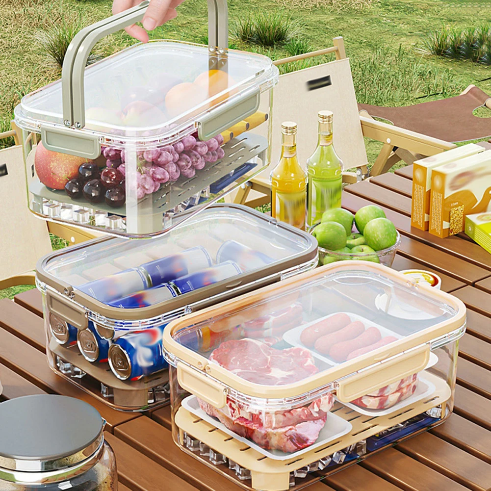 Recipiente portátil de armazen - Food Storage Containers Plastic Box avaliação e preço