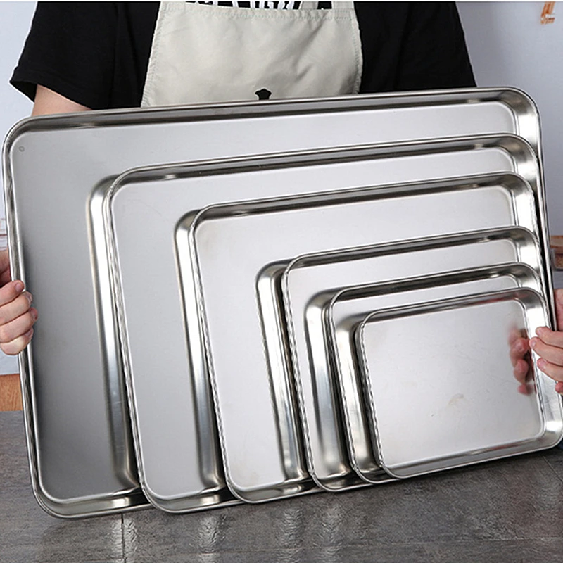 Bandejas Retangulares de Aço I - Food Storage For Restaurant avaliação e preço