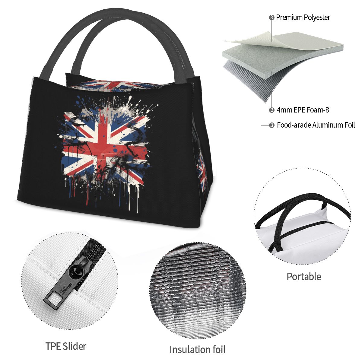 Bolsa térmica para almoço com  - Food Storage Uk avaliação e preço