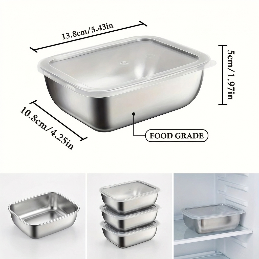 5 Peças de Recipientes de Arma - Storage Food Prep avaliação e preço