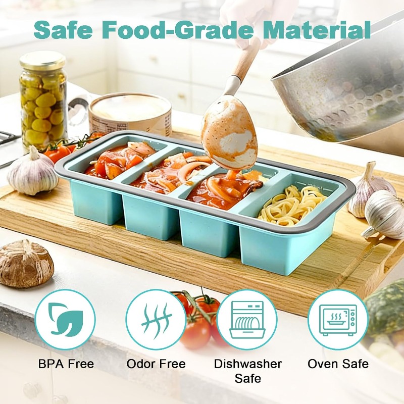Formas de Silicone para Congel - Storage Food Prep avaliação e preço