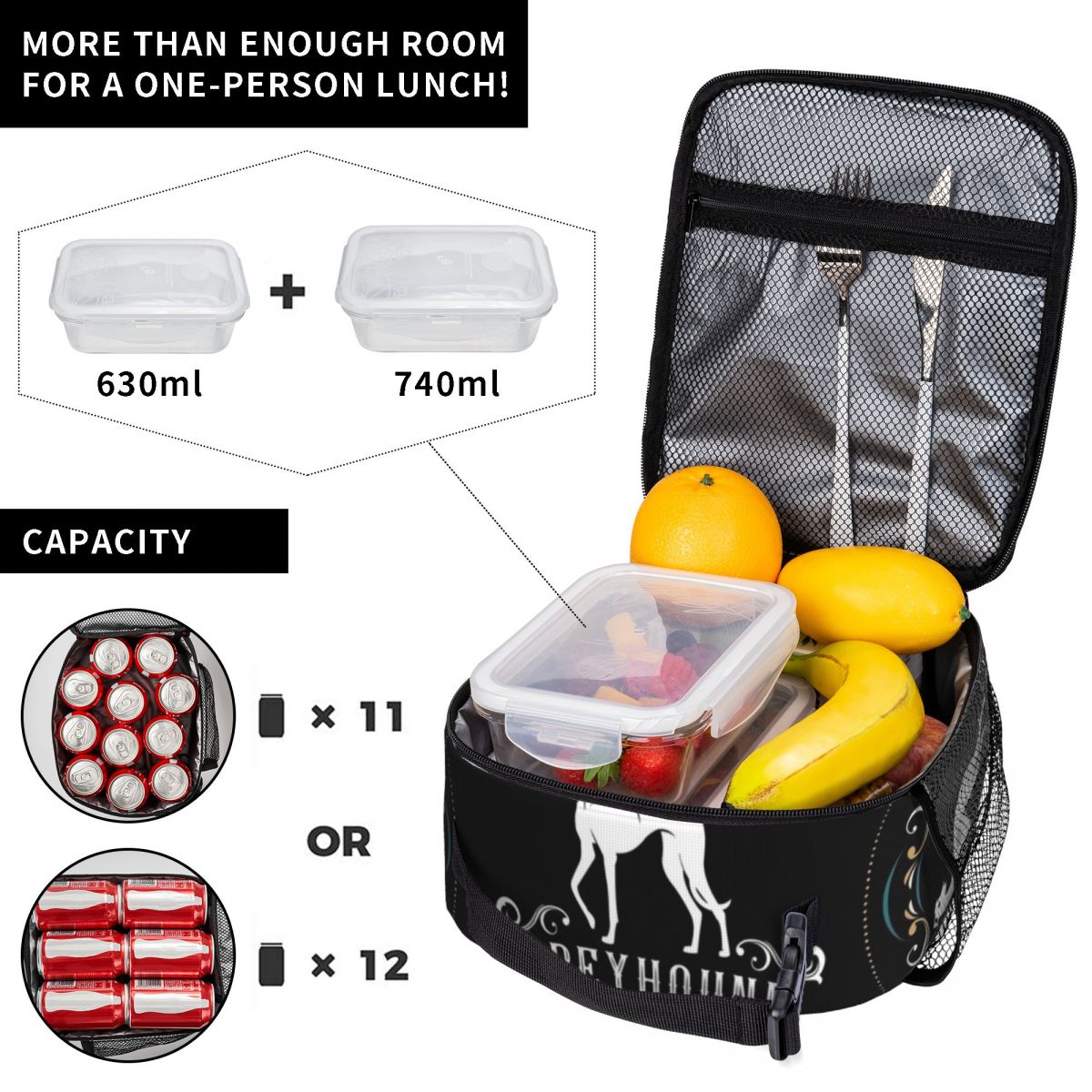 Bolsa de Almoço Grande Persona - Food Storage Moms avaliação e preço