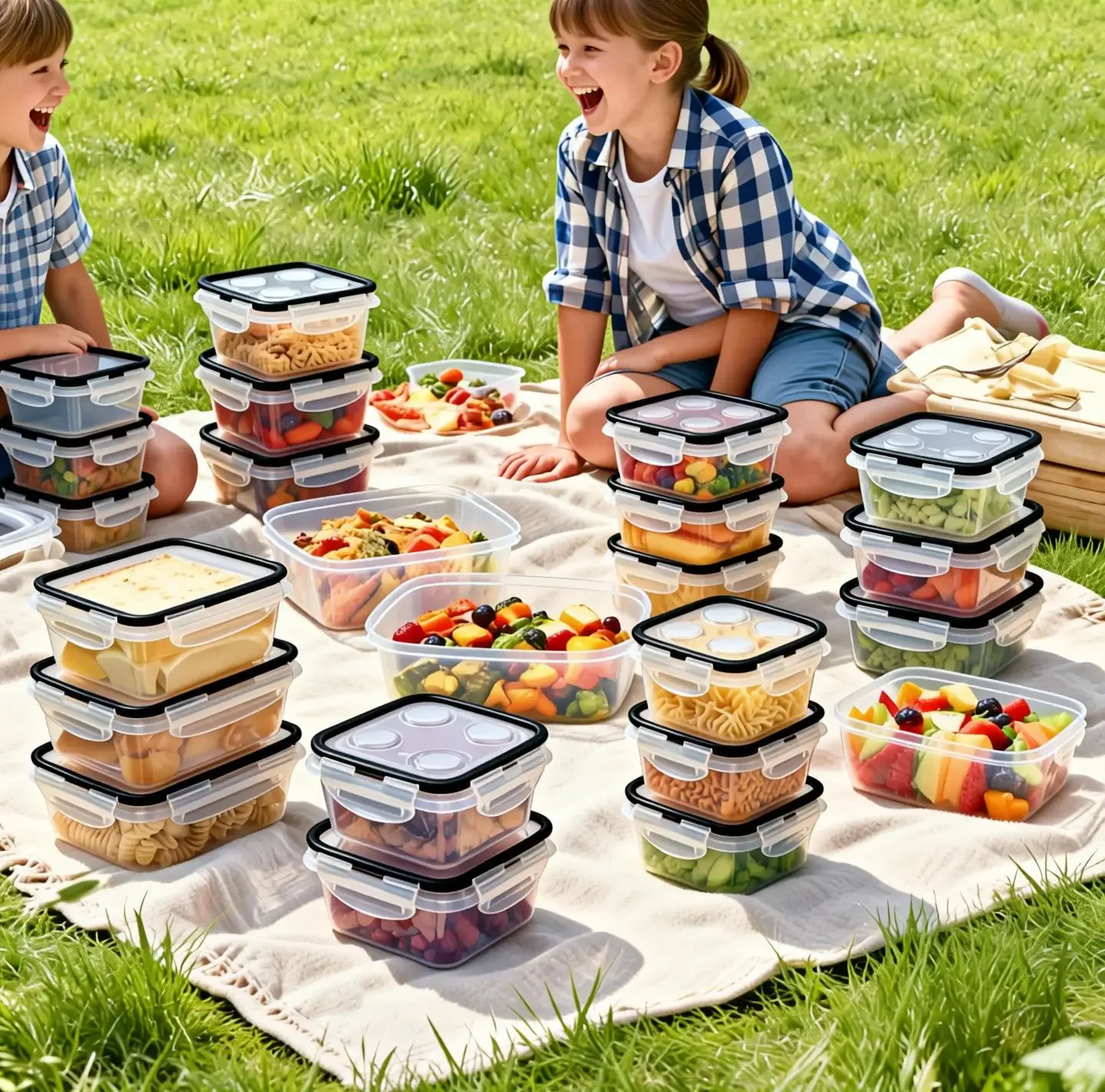 Conjunto de 12 recipientes her - Food Storage Prep Containers avaliação e preço