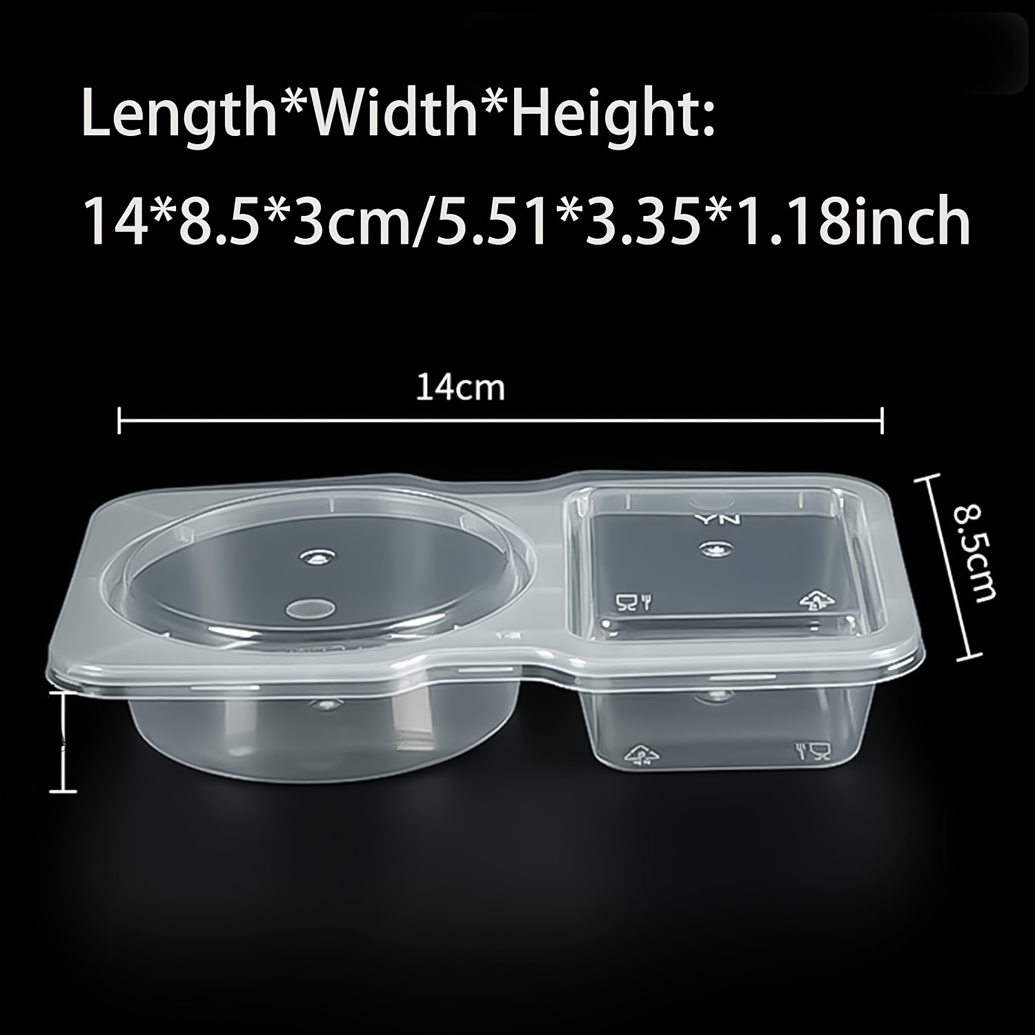 10 Peças de Potes Herméticos E - Food Storage Containers Plastic Box avaliação e preço