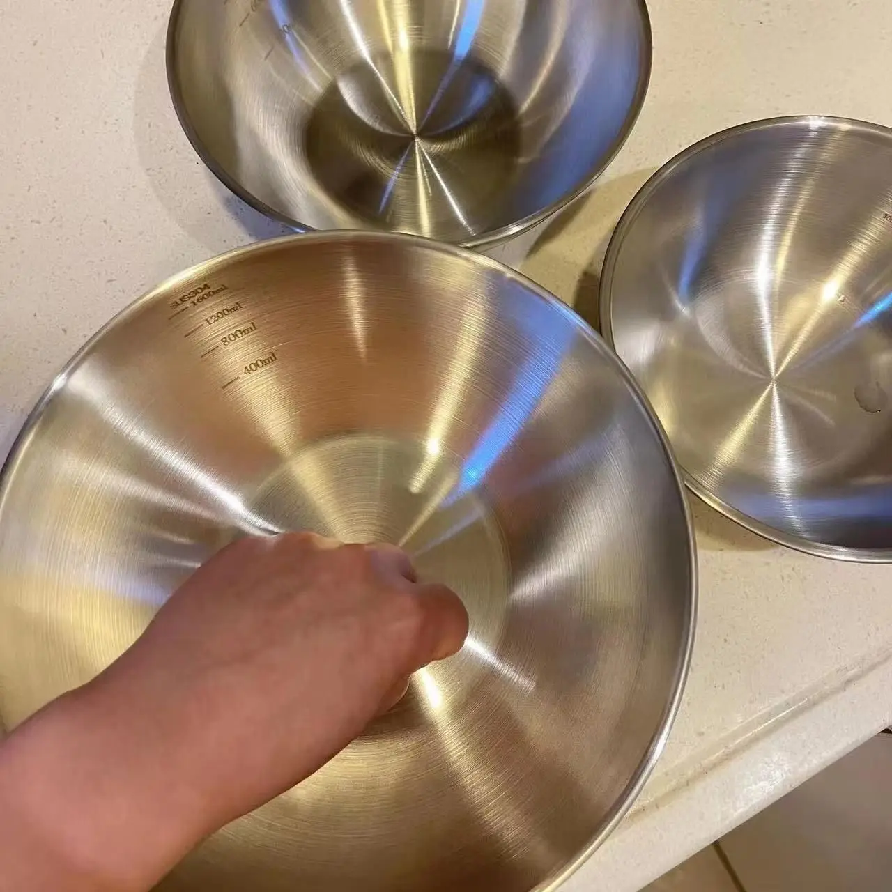 Conjunto de Tigelas de Aço Ino - Food Storage Large avaliação e preço